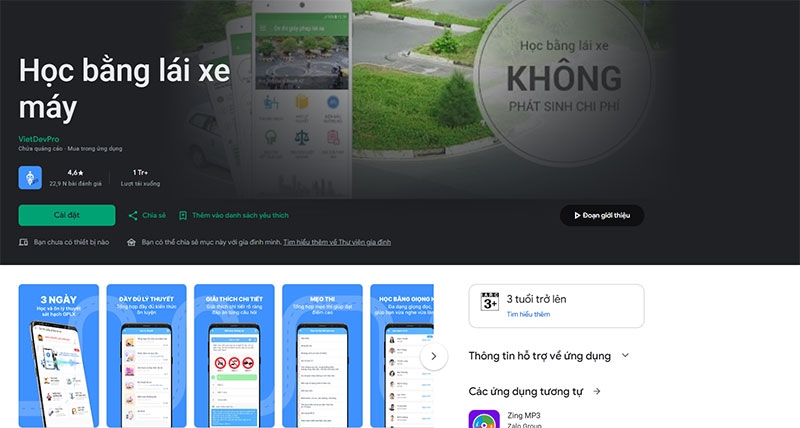 Học bằng lái xe máy