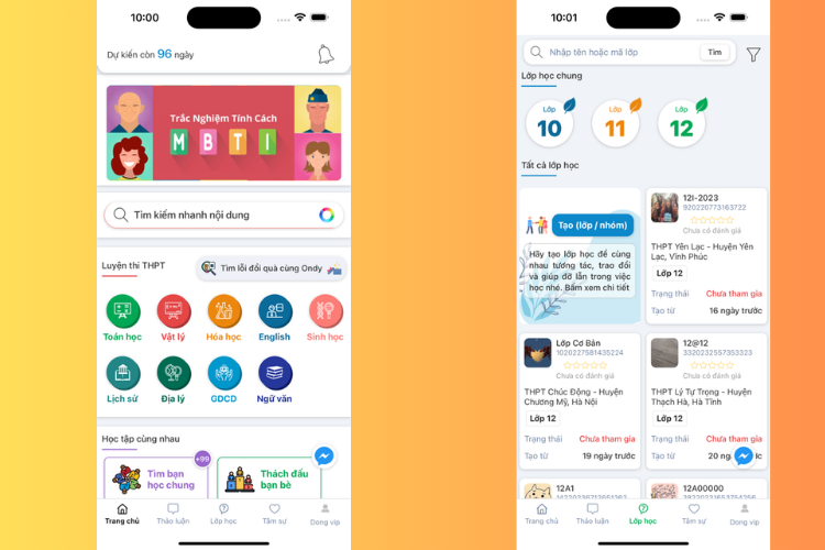 app luyện thi đại học 1