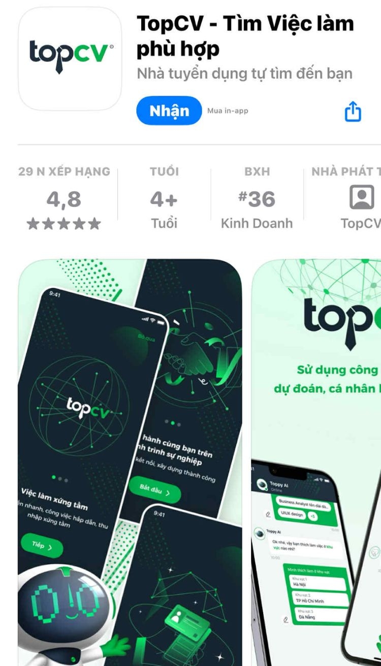 app tìm việc (ảnh 1)