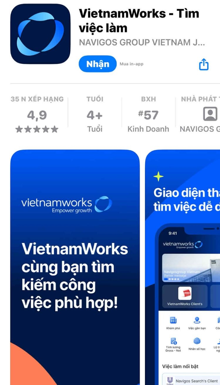 app tìm việc (ảnh 4)