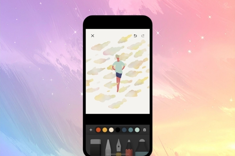 app vẽ trên iPhone 4