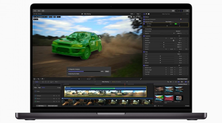 Apple ra mắt Final Cut Pro 11 với tính năng AI và chỉnh sửa video không gian