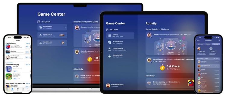 Apple sắp thay Game Center bằng ứng dụng chơi game mới giống Xbox