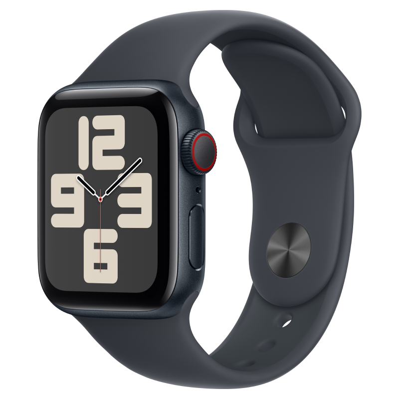 Apple Watch Se 2024 Gps + Cellular 40Mm Viền Nhôm Dây Cao Su M/L