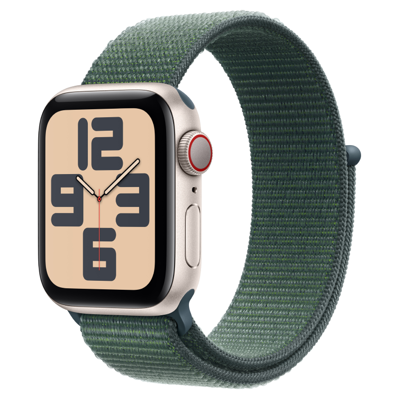 Apple Watch Se 2024 Gps + Cellular 40Mm Viền Nhôm Dây Vải