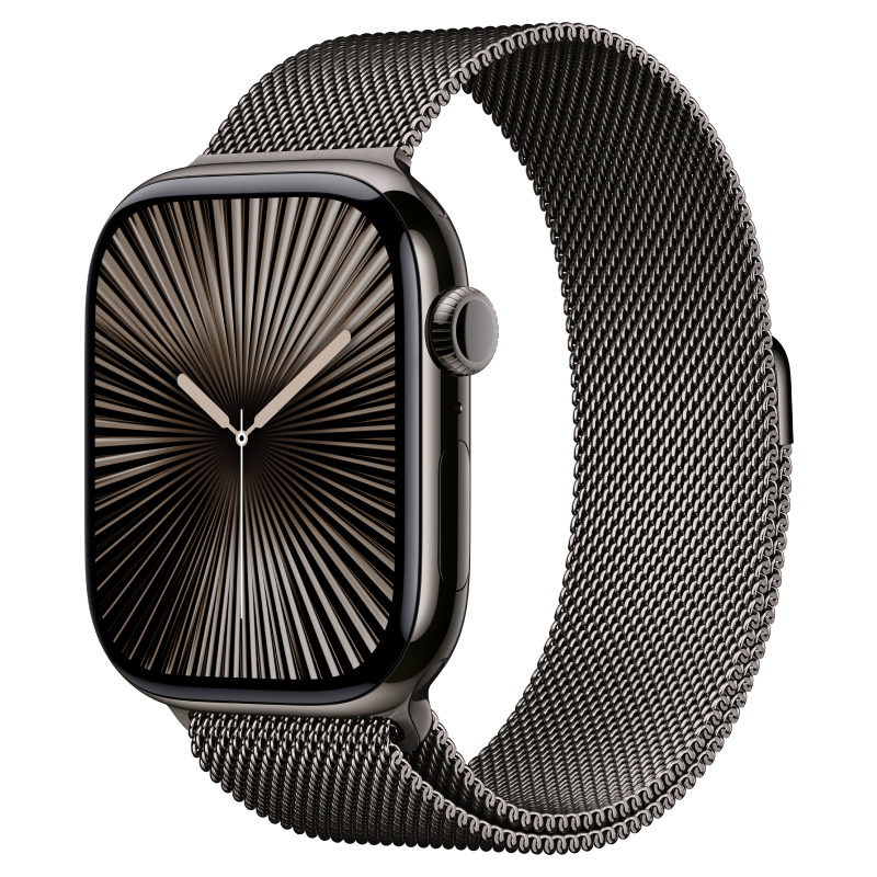 Apple Watch Series 10 Gps + Cellular 46Mm Viền Titan Dây Milanese M/L