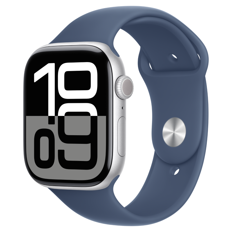 Apple Watch Series 10 Gps + Cellular 46Mm Viền Nhôm Dây Cao Su Cỡ S/M