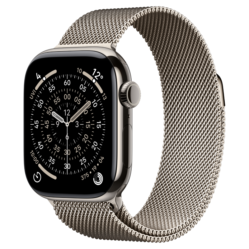 Apple Watch Series 11 GPS + Cellular 42mm Viền titan dây Milan
