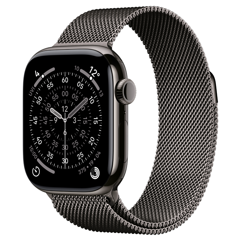 Apple Watch Series 11 GPS + Cellular 42mm Viền titan dây Milan