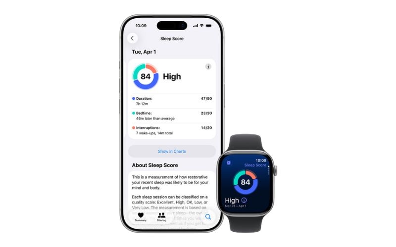 Apple Watch Series 11 cung cấp tính năng điểm số giấc ngủ