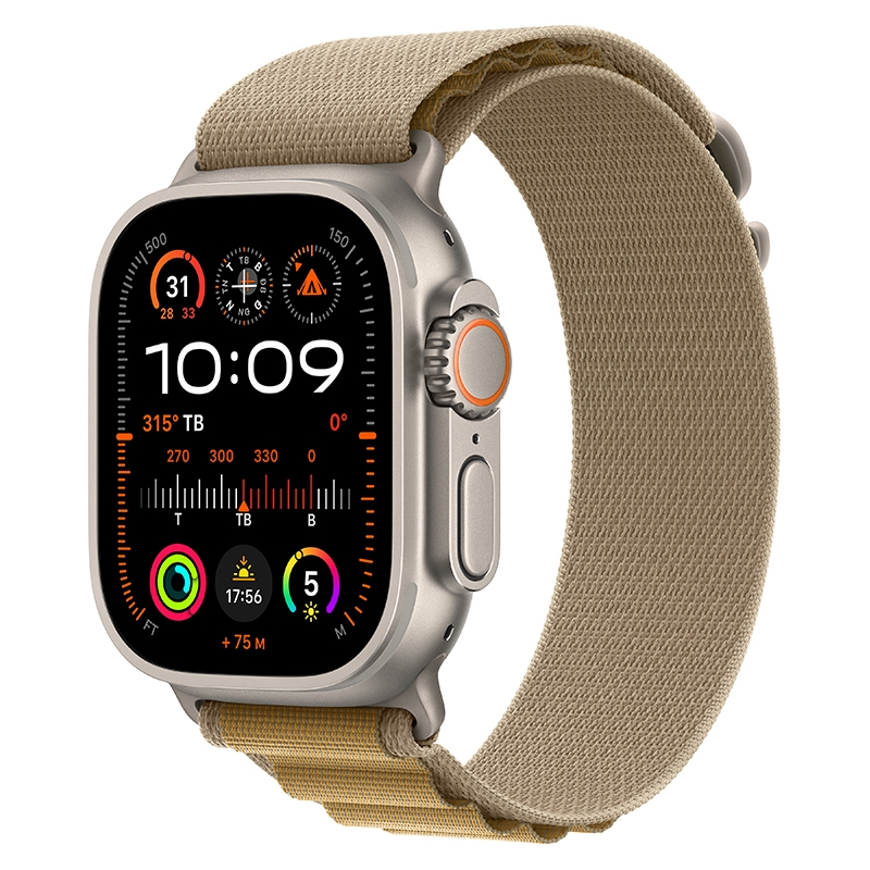 Apple Watch Ultra 2 2024 Gps + Cellular 49Mm Viền Titan Tự Nhiên Dây Alpine L