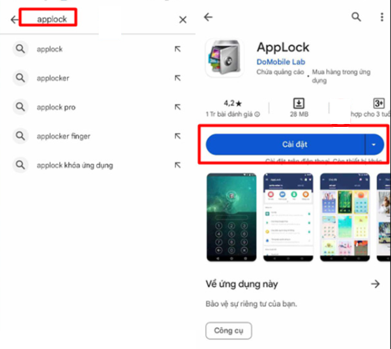 AppLock - hình 6
