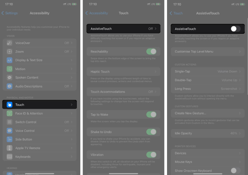 Assistive Touch không hoạt động - hình 4