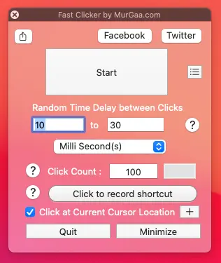 Auto Clicker for Mac