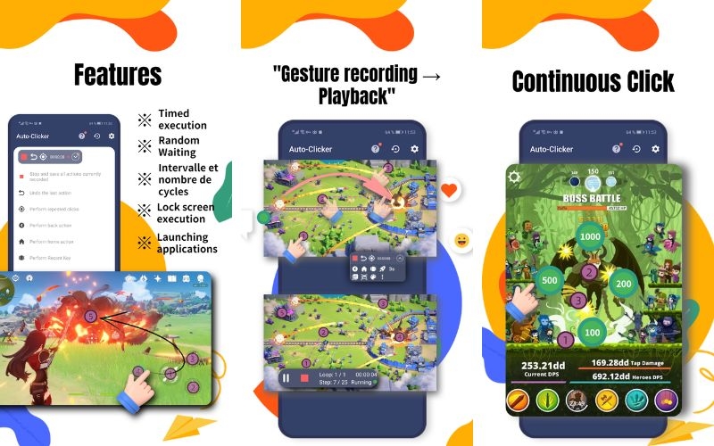 Auto Clicker app for games