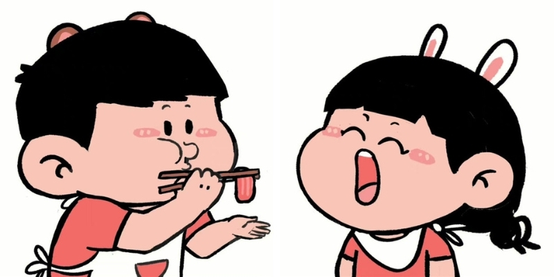 Avatar chibi vô tri dành cho các cặp đôi nhí nhố 9