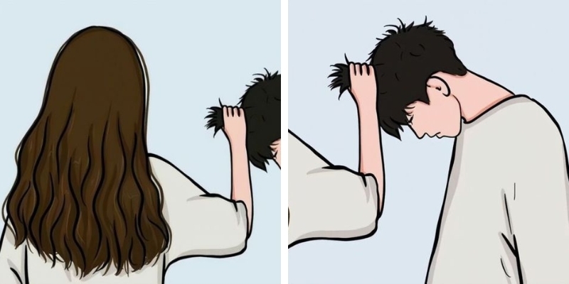 Avatar chibi vô tri dành cho các cặp đôi nhí nhố 2