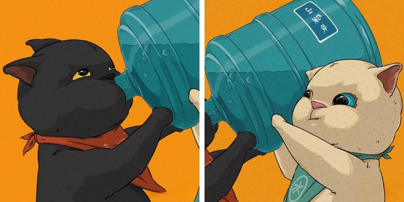 Avatar đôi động vật vô tri 3