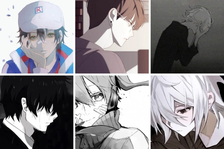 Avatar nam anime buồn (hình 1)
