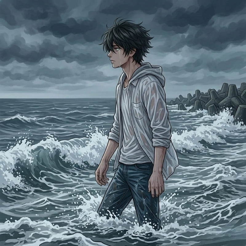 avatar sad boy anime ảnh 52