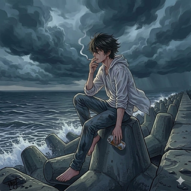 avatar sad boy anime ảnh 57