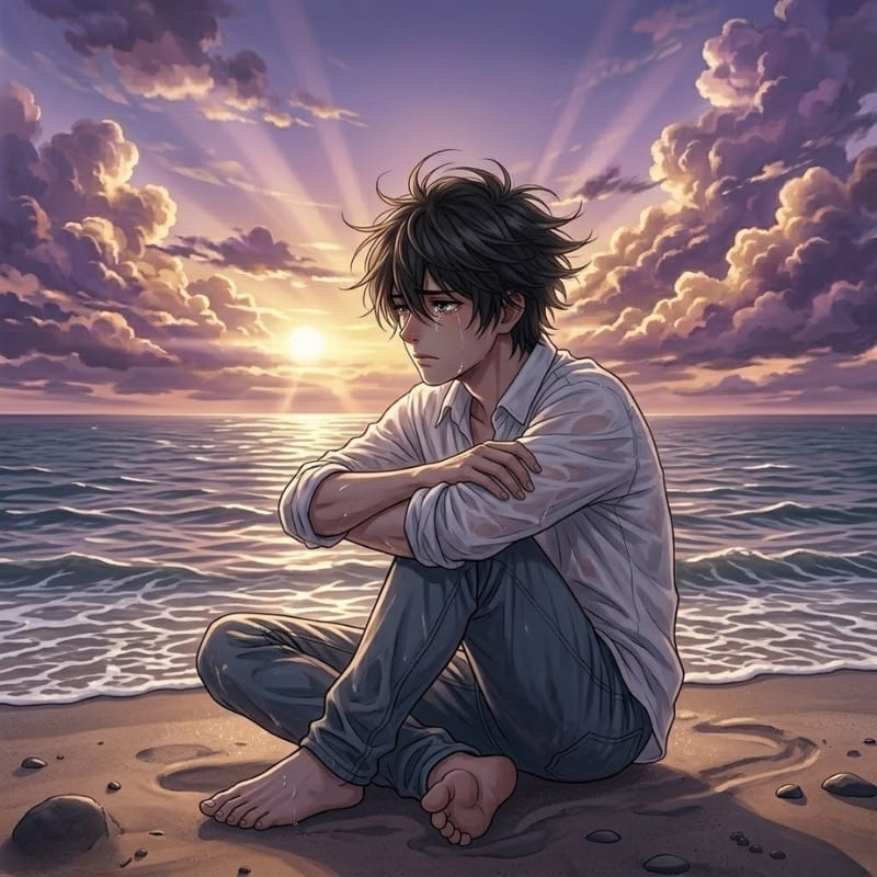 avatar sad boy anime ảnh 61