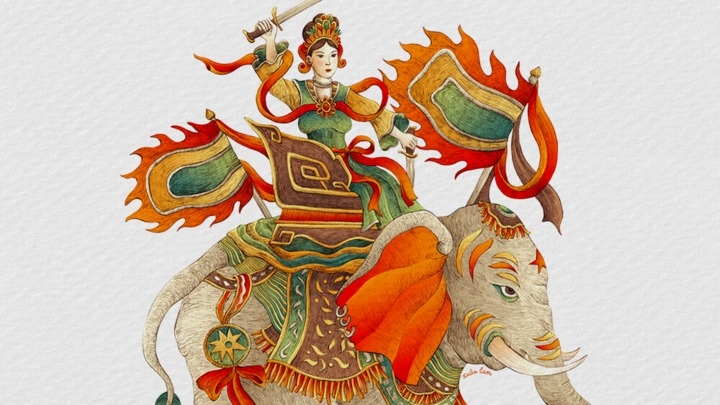 Hình nền PowerPoint lịch sử Việt Nam 21