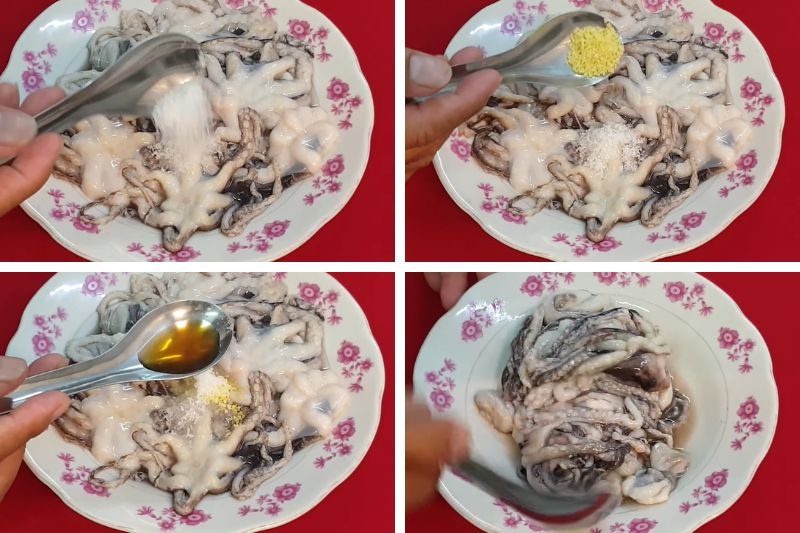 Bạch tuộc chiên nước mắm ảnh 2