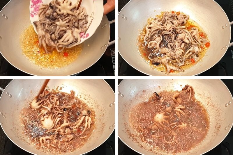 Bạch tuộc chiên nước mắm ảnh 7