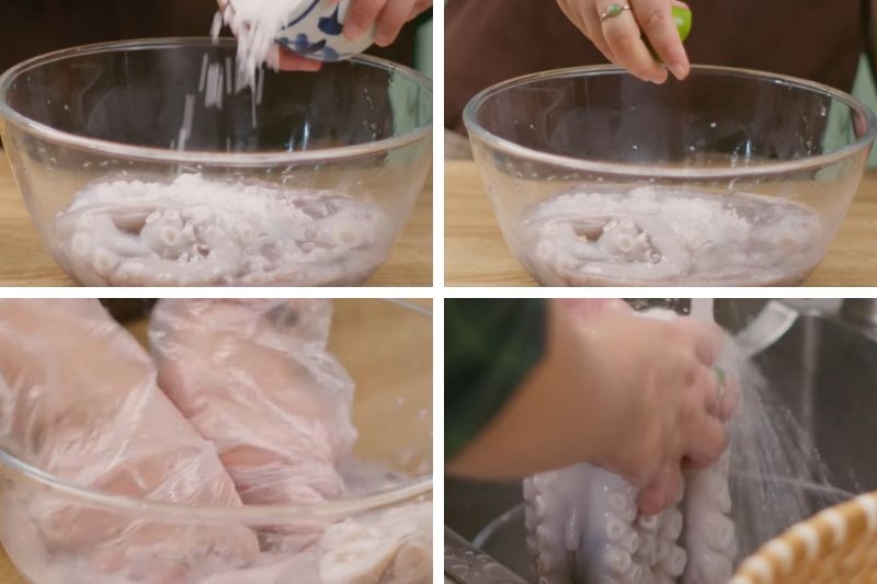 Bạch tuộc hấp bia ảnh 3