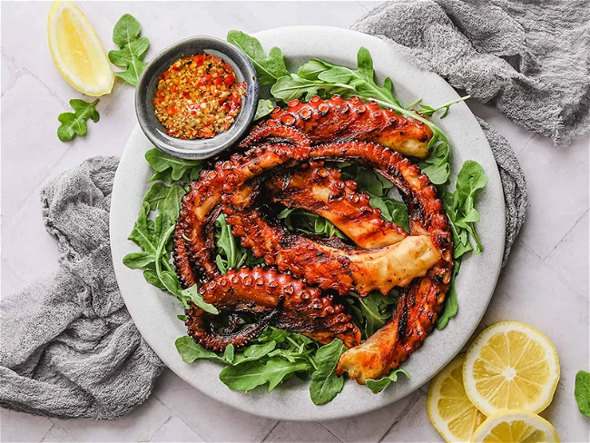 bạch tuộc nướng muối ớt 1