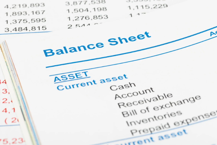 balance sheet là gì 2