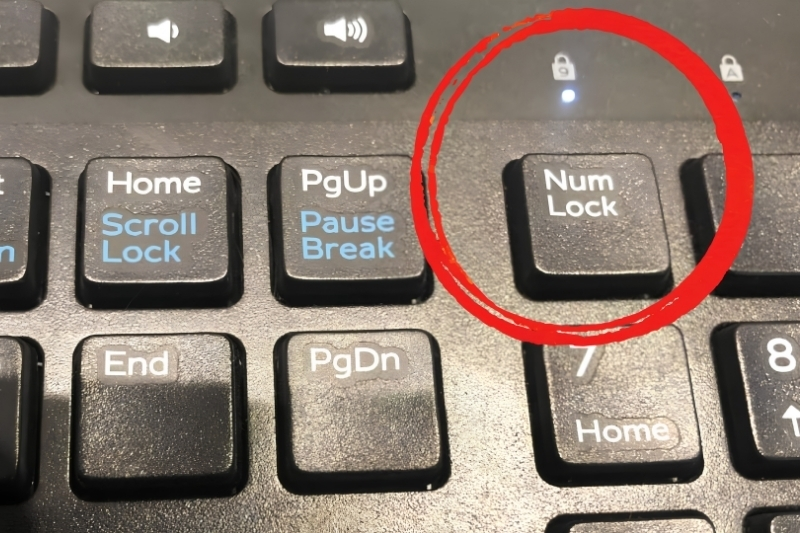 Bàn phím laptop gõ sai chữ 2