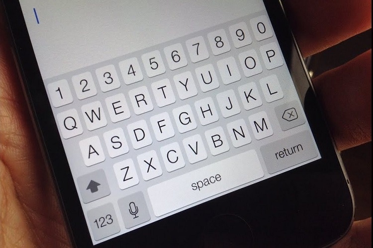 bàn phím số iphone 9