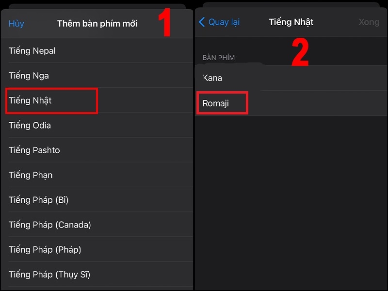 bàn phím tiếng nhật romaji hình 13