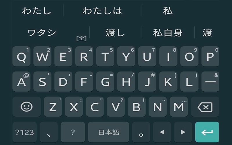 bàn phím tiếng nhật romaji hình 14