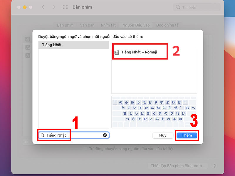bàn phím tiếng nhật romaji hình 4