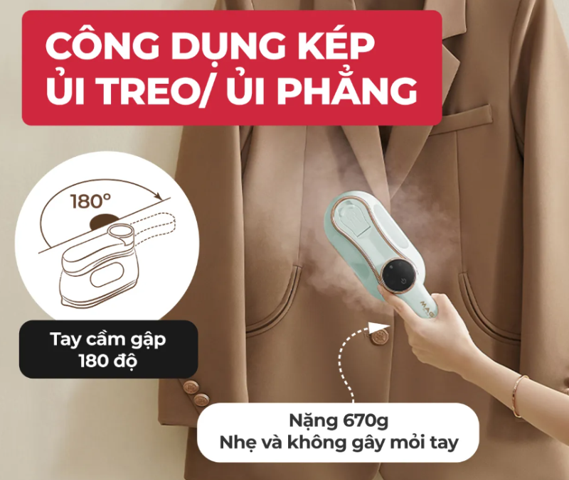 Bàn ủi hơi nước Magic Eco AC-350 (hình 7)
