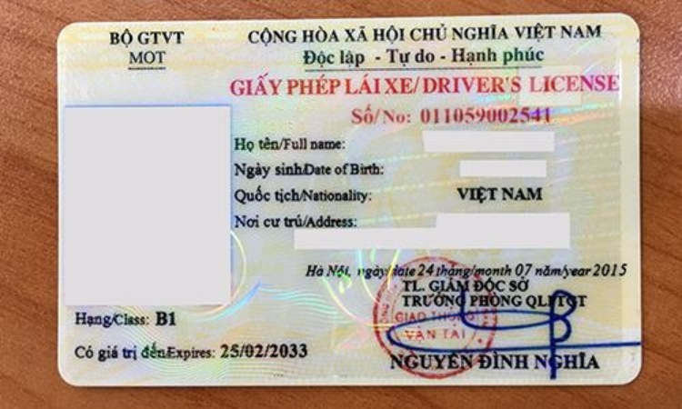 Bằng B1 có thời hạn bao lâu? (hình 1)