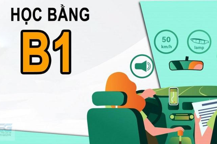 bằng b1 lái xe gì 4