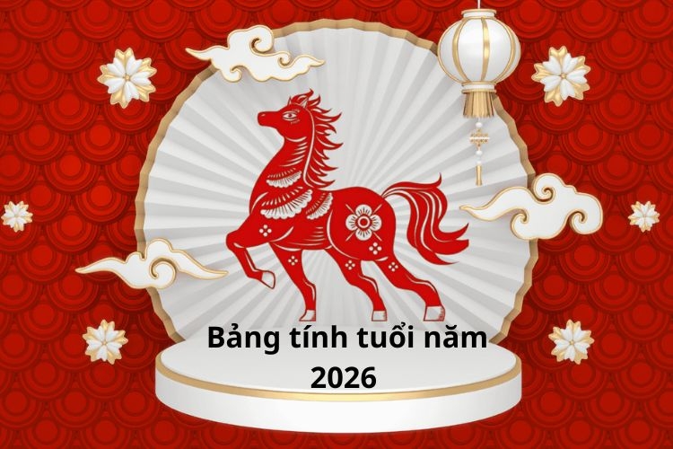 Bảng tính tuổi năm 2026 mới nhất: Xem tuổi dương lịch và tuổi mụ theo năm sinh
