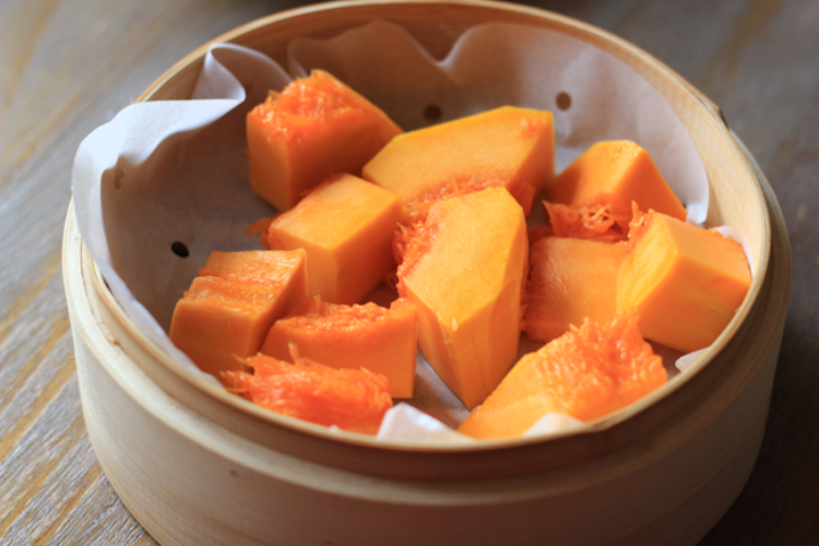 Bánh bao bí đỏ (ảnh 3)