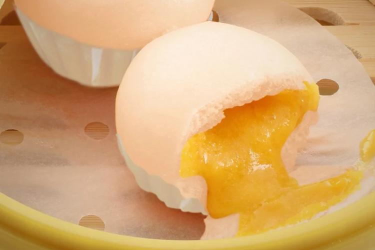 Bánh bao kim sa hình 4