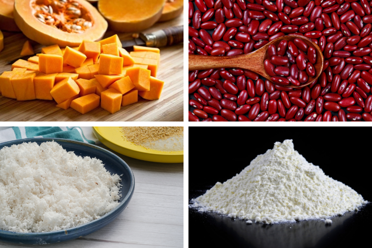 bánh bí đỏ nhân đậu đỏ hình 2