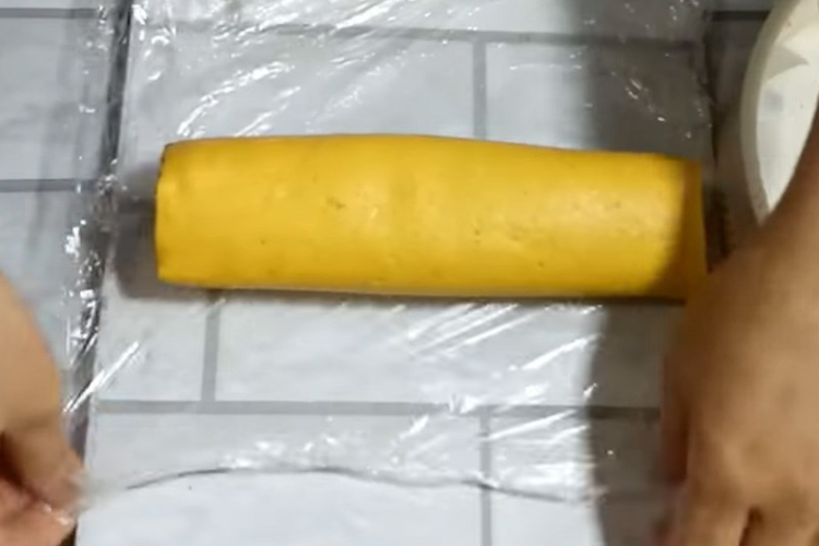 bánh bí đỏ nhân đậu đỏ hình 5