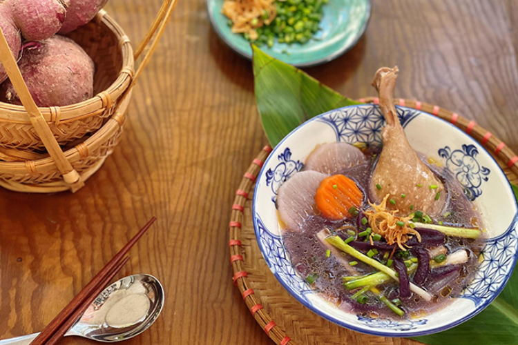 Bánh canh khoai xắt vịt xiêm hình 2