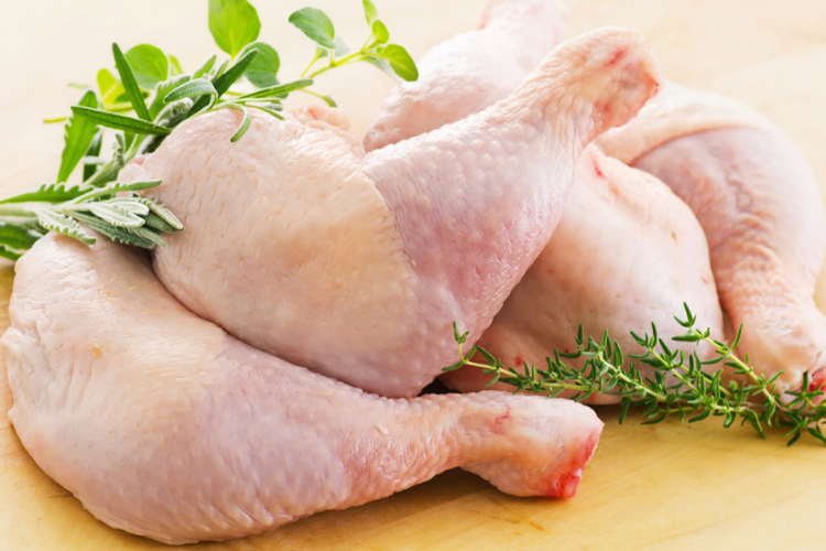 bánh đa đỏ trộn thịt gà 1