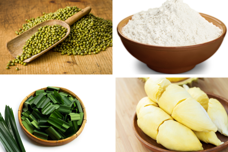 Bánh da lợn lá dứa hình 2