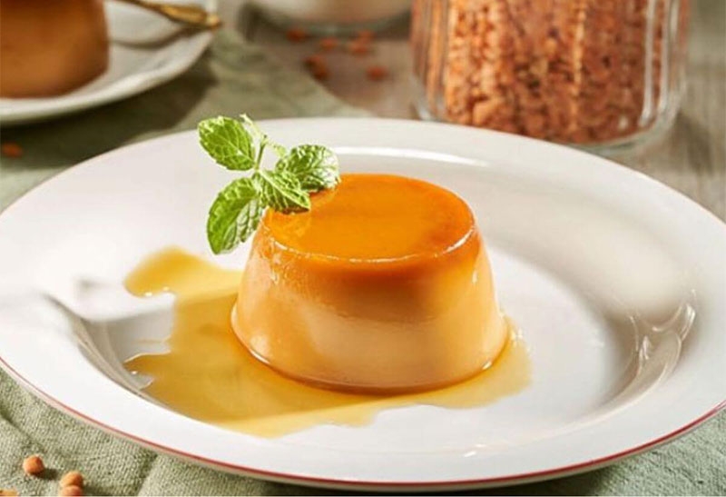 Bánh flan gần đây hình 1