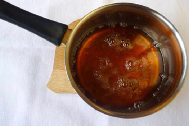 Bánh flan hoa đậu biếc hình 3
